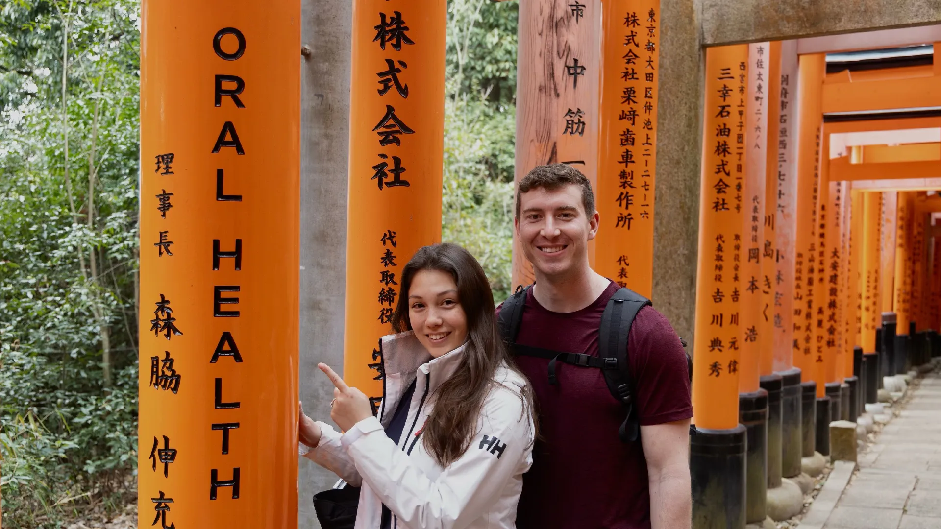 Smiling dentist with team to training in the dental clinic